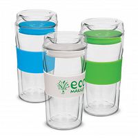 Hot / Cold Double Glass Cup 340ml